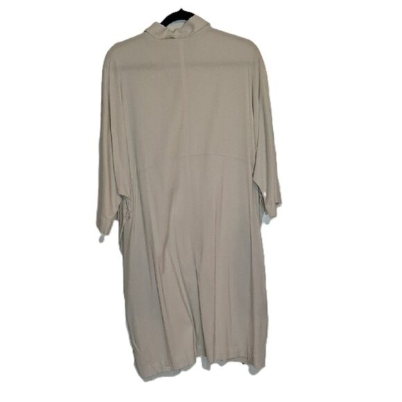 lululemon athletica Bone Perfectly Poised Belted Shirt Dress Size 8 - Picture 5 of 5